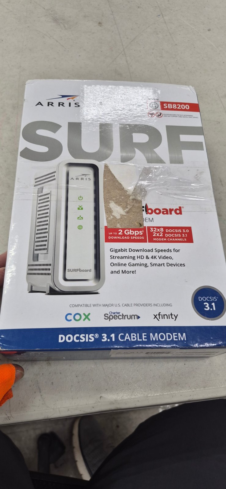 ARRIS SURFboard DOCSIS 3.1 Cable Modem for Cable Internet Providers