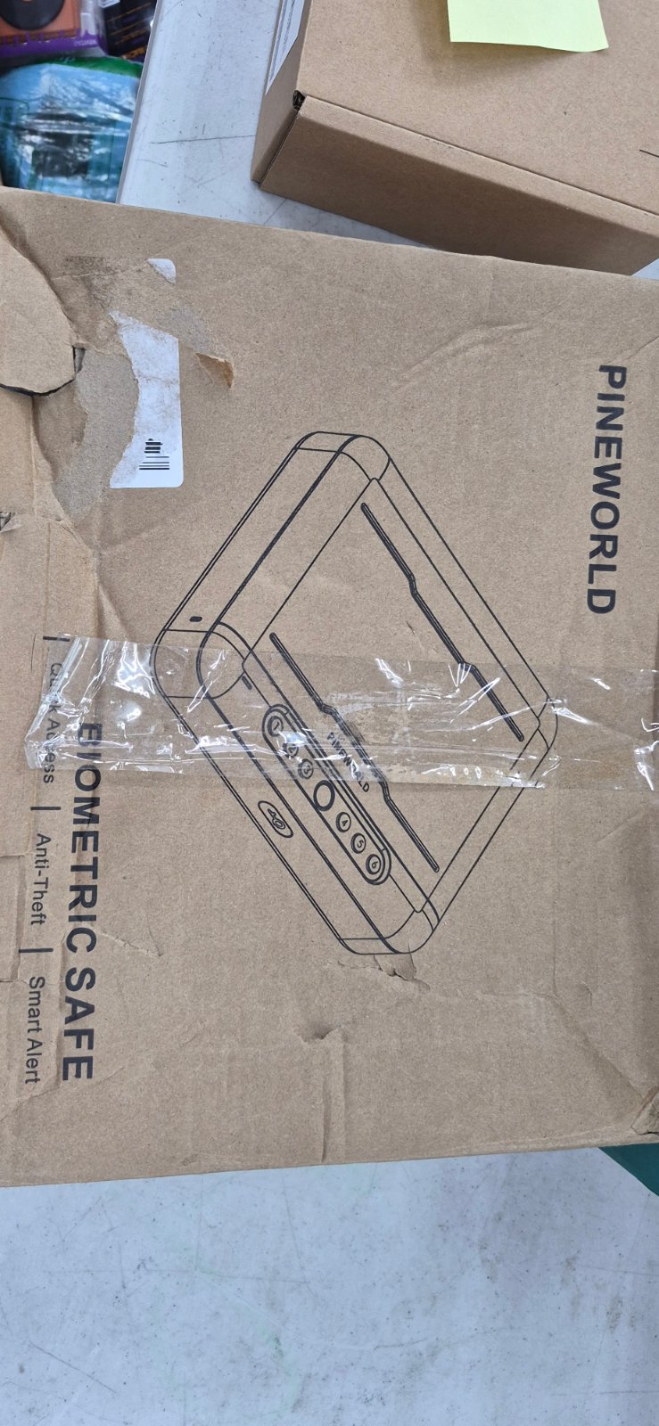 Pineworld biometric safe